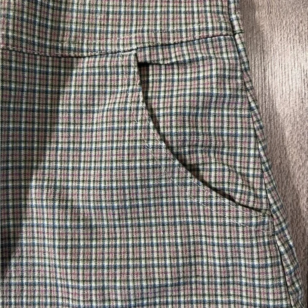 Vintage OshKosh Plaid Jumper Dress - Picture 3 of 10
